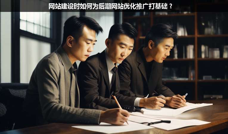 網站建設時如何為后期網站優化推廣打基礎？